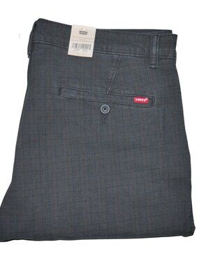 Levi's XX Chino Standard Taper Men's Chino Pants 36x30 Gingham Plaid Tattersall